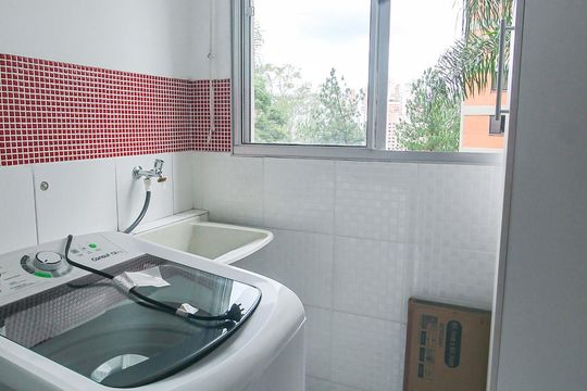 Área de Serviço de apartamento à venda com 2 quartos, 73m² em Paraíso do Morumbi, São Paulo