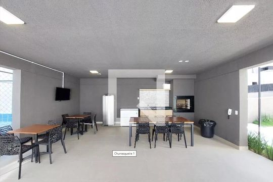 Área comum - Churrasqueira de apartamento para alugar com 2 quartos, 39m² em Socorro, São Paulo