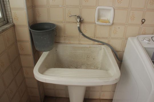 Cozinha e Área de Serviço de apartamento para alugar com 3 quartos, 230m² em José Menino, Santos