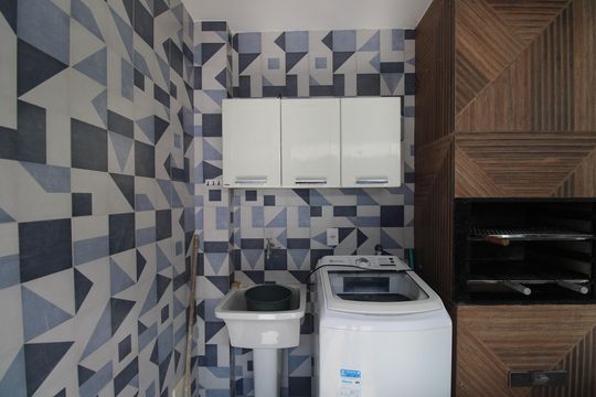 Área de serviço de casa de condomínio à venda com 2 quartos, 170m² em Jacarepaguá, Rio de Janeiro