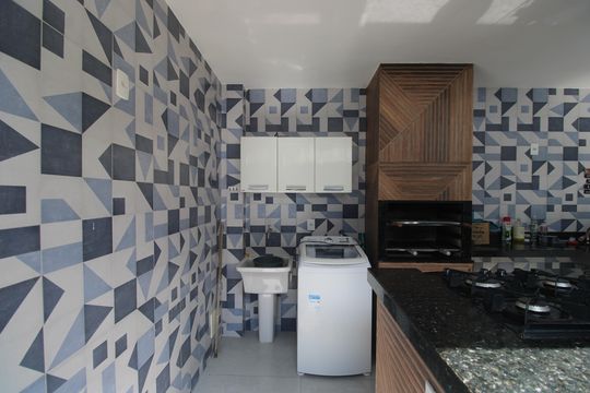 Quintal - Churrasqueira de casa de condomínio à venda com 2 quartos, 170m² em Jacarepaguá, Rio de Janeiro