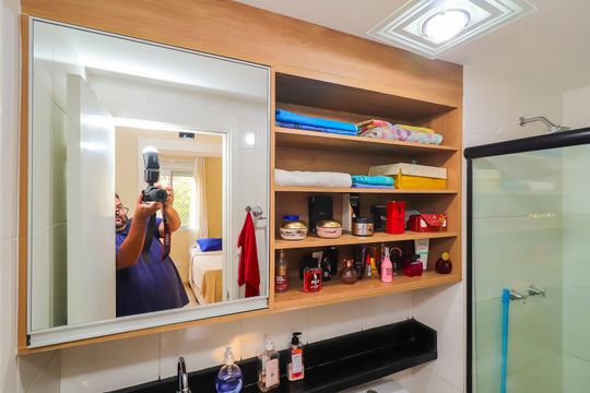 Banheiro de apartamento à venda com 2 quartos, 43m² em Artur Alvim, São Paulo