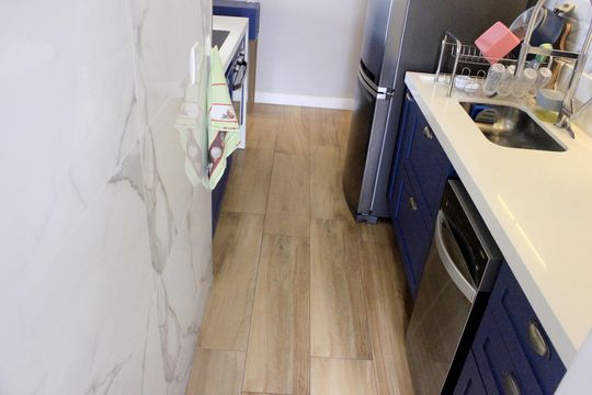 Cozinha de apartamento à venda com 2 quartos, 59m² em Ponte Grande, Guarulhos