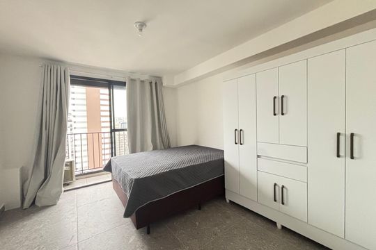 Studio de kitnet/studio para alugar com 1 quarto, 26m² em Vila Olímpia, São Paulo