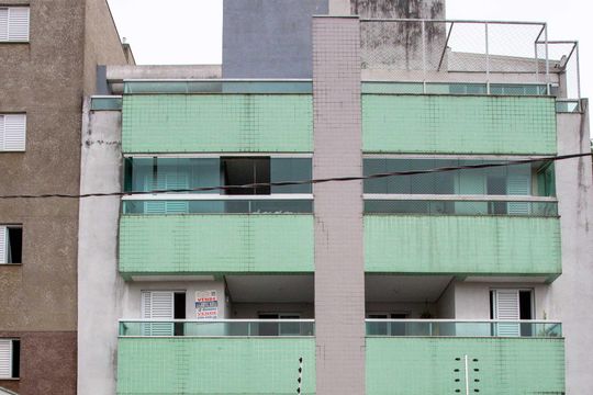 Fachada do Prédio de apartamento à venda com 2 quartos, 52m² em Centro, Diadema