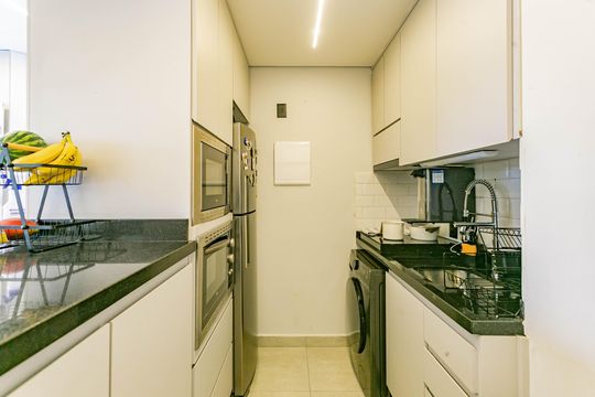 Cozinha e Área de Serviço de apartamento à venda com 2 quartos, 36m² em Ipiranga, São Paulo
