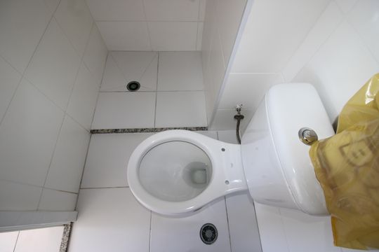 Banheiro de apartamento para alugar com 2 quartos, 32m² em Colônia (zona Leste), São Paulo