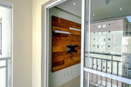 Varanda de apartamento à venda com 2 quartos, 60m² em Vila Carrão, São Paulo