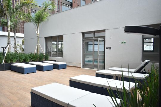 Área comum de kitnet/studio à venda com 1 quarto, 33m² em Vila Clementino, São Paulo