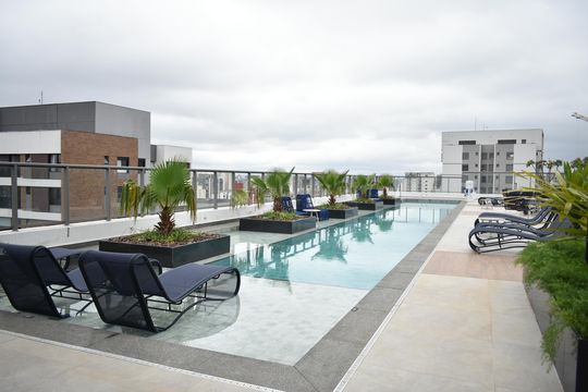 Área comum - Piscina de kitnet/studio à venda com 1 quarto, 33m² em Vila Clementino, São Paulo