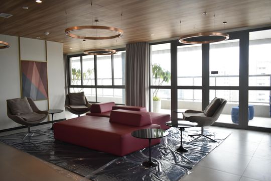 Área comum de kitnet/studio à venda com 1 quarto, 33m² em Vila Clementino, São Paulo