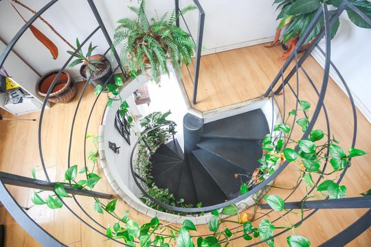 Escada de apartamento para alugar com 3 quartos, 110m² em Super Quadra Morumbi, São Paulo