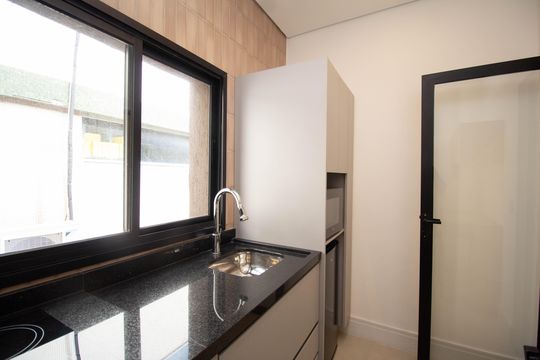 Cozinha de casa para alugar com 1 quarto, 34m² em Alto de Pinheiros, São Paulo