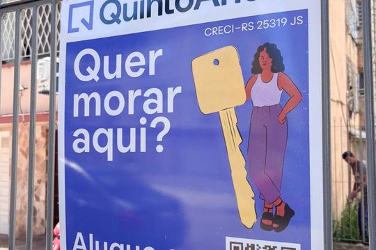 Placa de apartamento para alugar com 1 quarto, 47m² em Praia de Belas, Porto Alegre