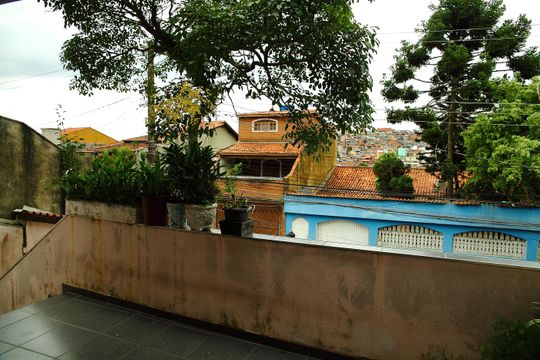 Varanda da Sala  de casa à venda com 3 quartos, 187m² em Jardim Palermo, São Bernardo do Campo