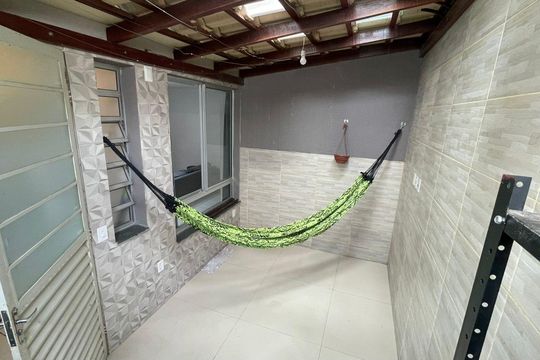 Área externa de apartamento à venda com 2 quartos, 64m² em Palmital, Lagoa Santa