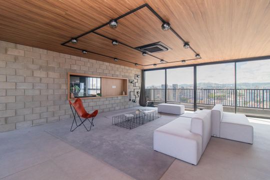 Área comum de apartamento à venda com 1 quarto, 44m² em Cidade Baixa, Porto Alegre