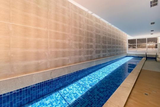 Área comum - Piscina de kitnet/studio à venda com 1 quarto, 34m² em Consolação, São Paulo