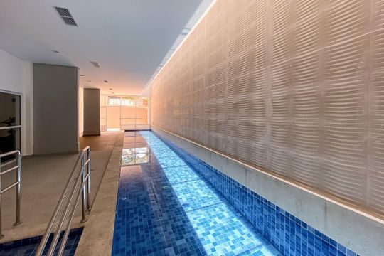 Área comum - Piscina de kitnet/studio à venda com 1 quarto, 34m² em Consolação, São Paulo
