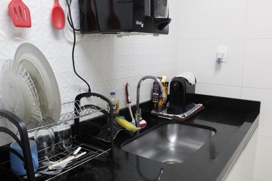 Cozinha de apartamento à venda com 3 quartos, 95m² em Tijuca, Rio de Janeiro