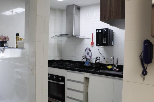 Cozinha de apartamento à venda com 3 quartos, 95m² em Tijuca, Rio de Janeiro
