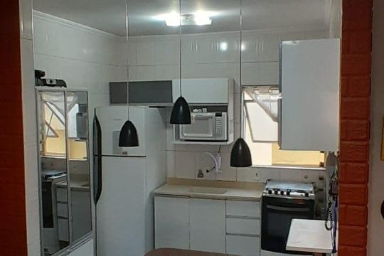 Cozinha de apartamento à venda com 2 quartos, 69m² em Vila Formosa, Jundiaí