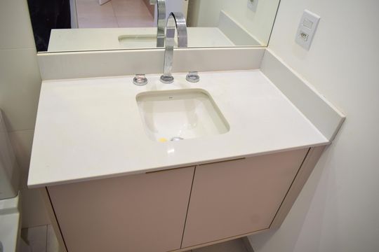 Banheiro da Suíte 2 de apartamento para alugar com 2 quartos, 110m² em Bonfim Paulista, Ribeirão Preto
