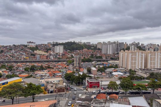 Vista de apartamento para alugar com 2 quartos, 28m² em Vila das Belezas, São Paulo