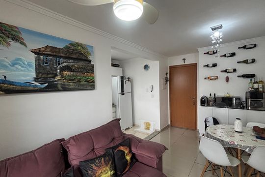 Sala - Sala de Jantar de apartamento à venda com 2 quartos, 55m² em Utinga, Santo André