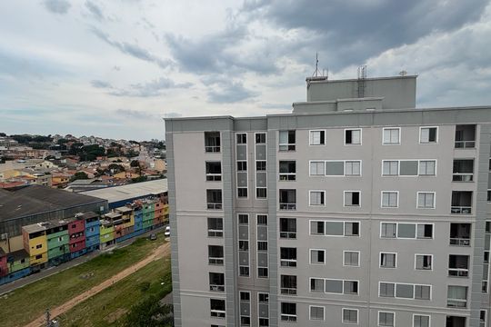 Sala - Sala de Jantar Varanda Vista de apartamento à venda com 2 quartos, 55m² em Utinga, Santo André