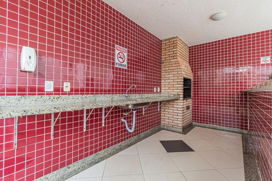 Churrasqueira de apartamento à venda com 2 quartos, 55m² em Utinga, Santo André