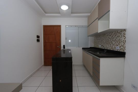 Cozinha de kitnet/studio à venda com 1 quarto, 32m² em Vila Divina Pastora, São Paulo