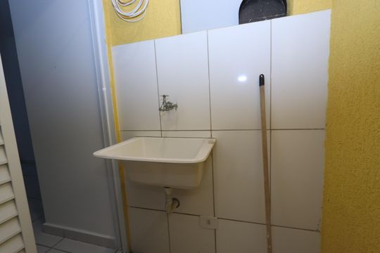 Lavanderia de kitnet/studio à venda com 1 quarto, 32m² em Vila Divina Pastora, São Paulo