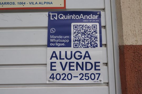 Placa de kitnet/studio à venda com 1 quarto, 32m² em Vila Divina Pastora, São Paulo