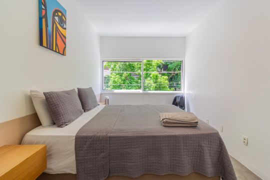 Quarto de apartamento à venda com 1 quarto, 60m² em Jardim Paulista, São Paulo