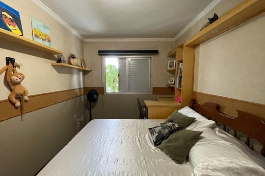 Quarto 2 de apartamento à venda com 2 quartos, 74m² em Jardim Ester, São Paulo