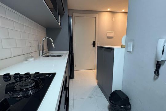 Cozinha de apartamento à venda com 2 quartos, 41m² em Jardim América da Penha, São Paulo