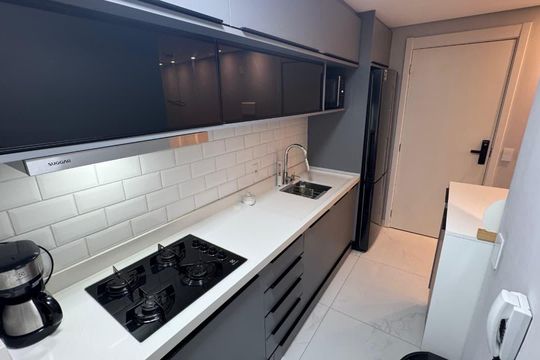 Cozinha de apartamento à venda com 2 quartos, 41m² em Jardim América da Penha, São Paulo