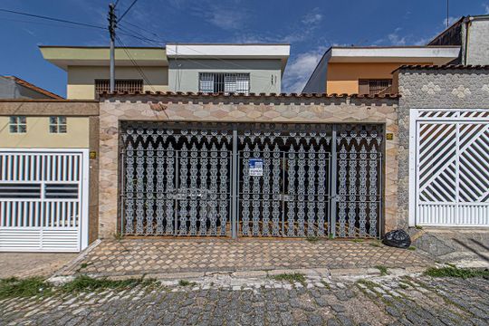 fachada de casa à venda com 3 quartos, 140m² em Sacomã, São Paulo