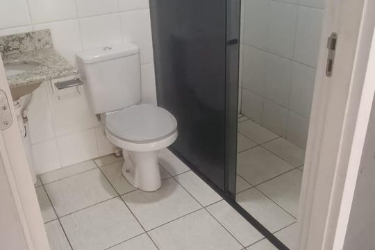 Banheiro de apartamento à venda com 2 quartos, 42m² em Jardim Nossa Senhora do Carmo, São Paulo