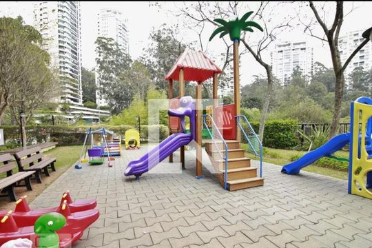 Área comum - Playground de apartamento para alugar com 4 quartos, 290m² em Jardim Morumbi, São Paulo