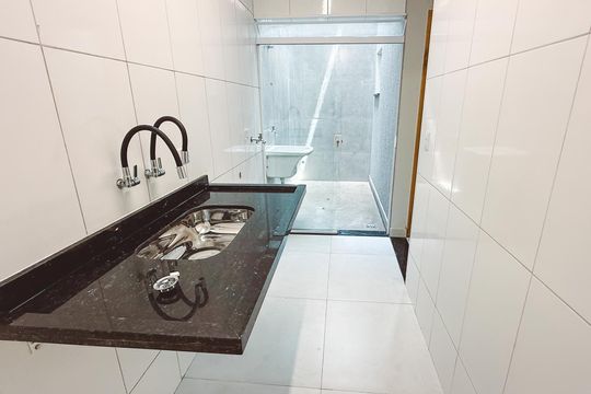 Cozinha de apartamento para alugar com 1 quarto, 25m² em Santana, São Paulo