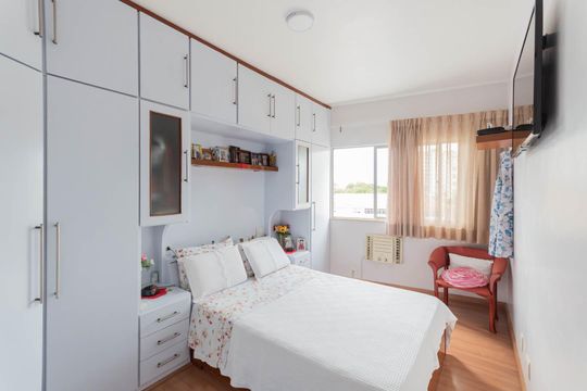 Suíte de apartamento à venda com 3 quartos, 107m² em Praça da Bandeira, Rio de Janeiro