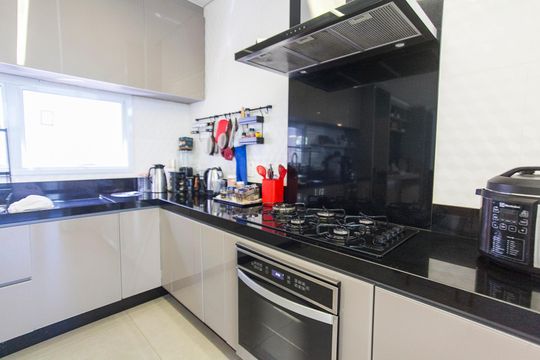 Cozinha de casa de condomínio para alugar com 4 quartos, 313m² em Granja Marileusa, Uberlândia