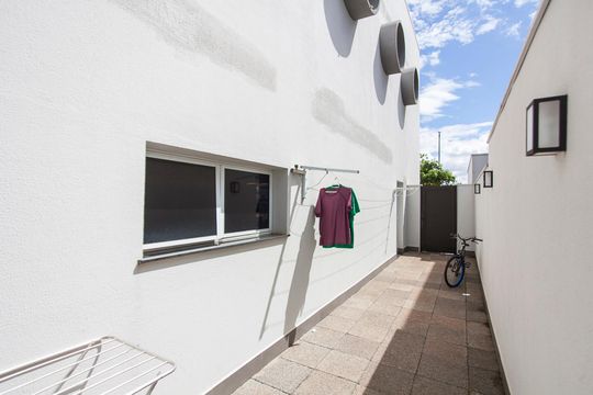 Quintal de casa de condomínio para alugar com 4 quartos, 313m² em Granja Marileusa, Uberlândia