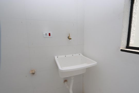 Cozinha - detalhe tanque de apartamento à venda com 2 quartos, 45m² em Jardim Adutora, São Paulo