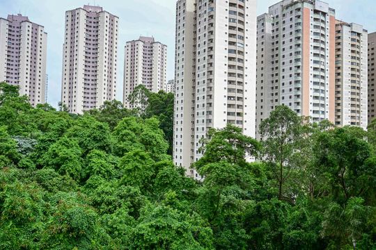 Vista de apartamento à venda com 2 quartos, 76m² em Chácara Agrindus, Taboão da Serra