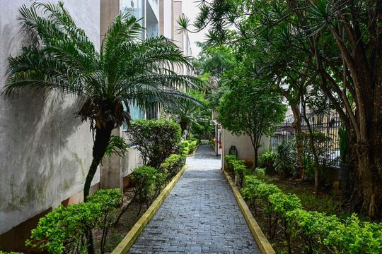 Jardim de apartamento à venda com 2 quartos, 76m² em Chácara Agrindus, Taboão da Serra