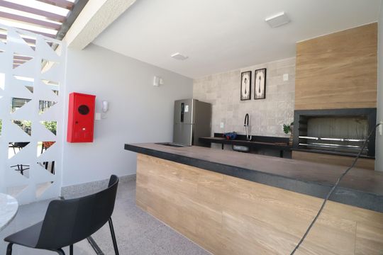 Área comum - Quiosque de apartamento para alugar com 2 quartos, 86m² em Jardim Sul, Uberlândia