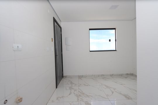 Cozinha de apartamento à venda com 2 quartos, 43m² em Jardim Adutora, São Paulo